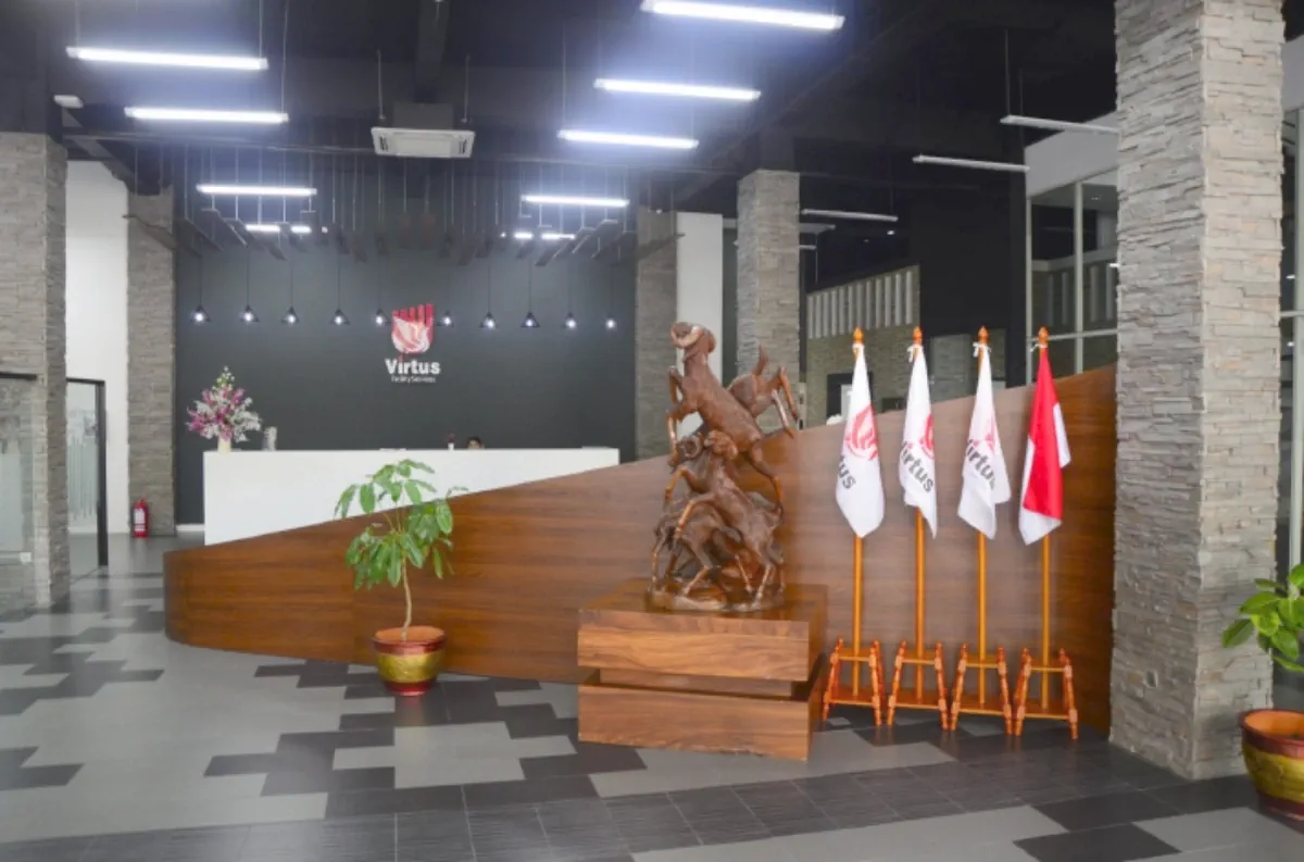 virtus facility services lobby